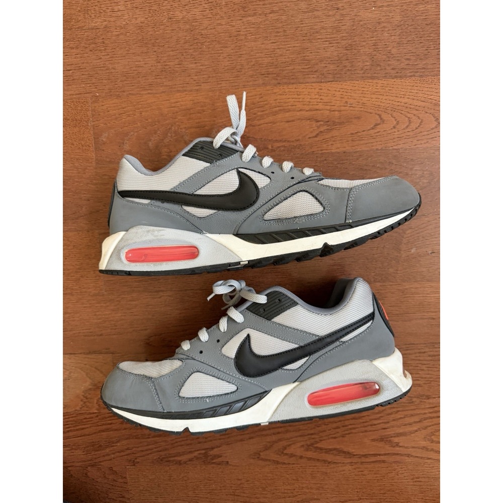 NIKE AIR MAX IVO RUNNING SHOES Men's 12 WOLF GREY/BLACK [580518-001]